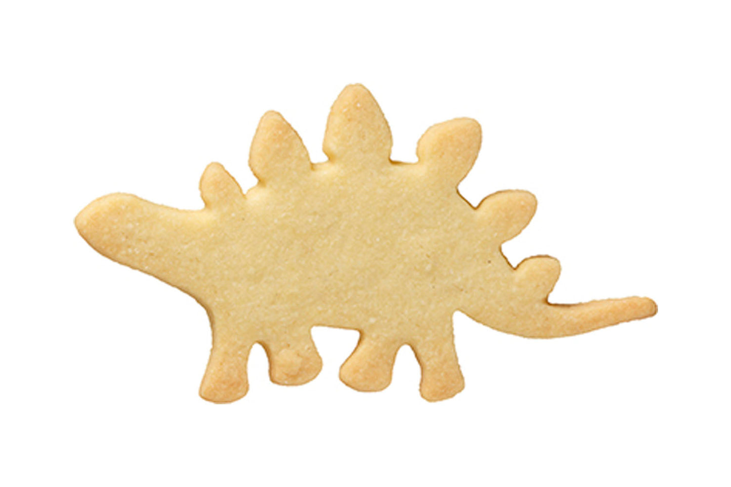 Ausstechform "Stegosaurus", Edelstahl, 11 cm, 5st