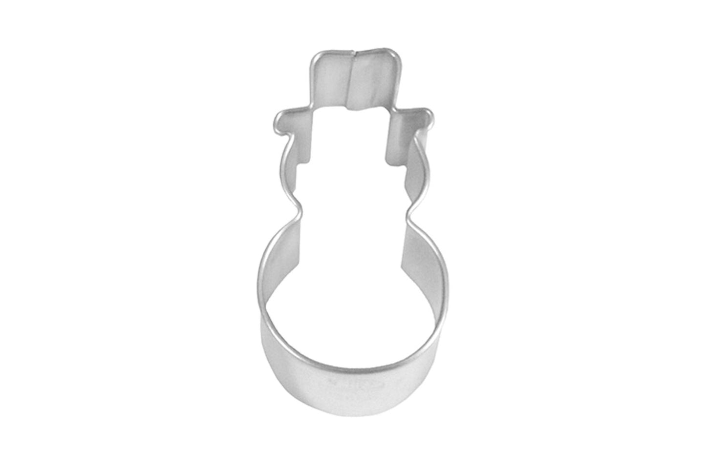Ausstechform "Schneemann", Edelstahl, 5 cm, 5st