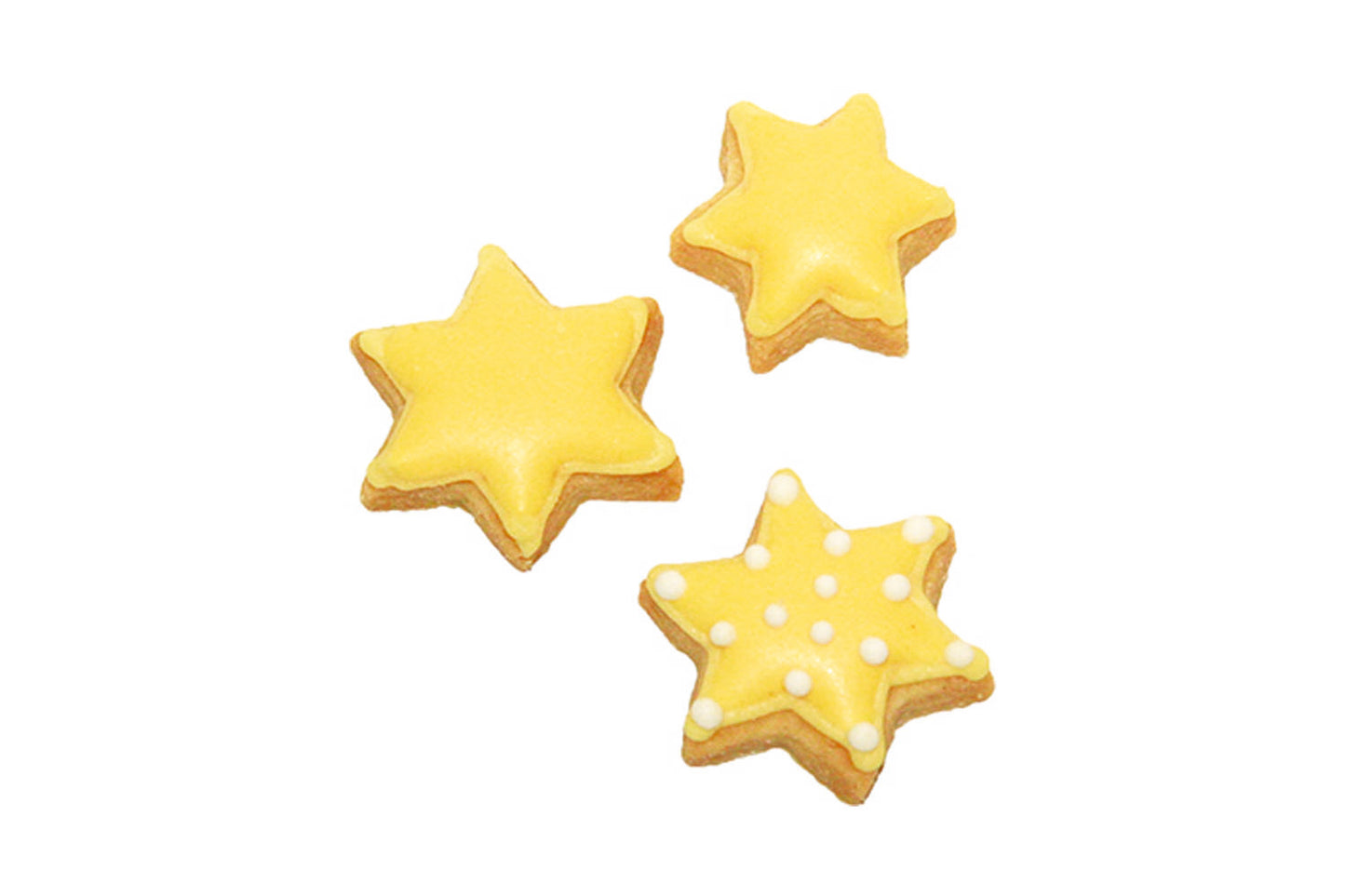 Ausstechform "Stern 3-fach Terrasse", Edelstahl, 4.5, 5.5, 6.5 cm, 5st