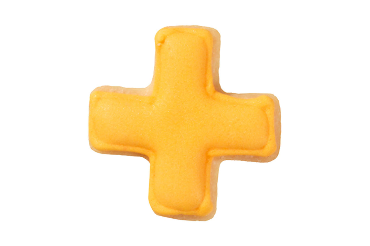 Ausstechform "Plus-Zeichen", Edelstahl, 3 cm, 5st