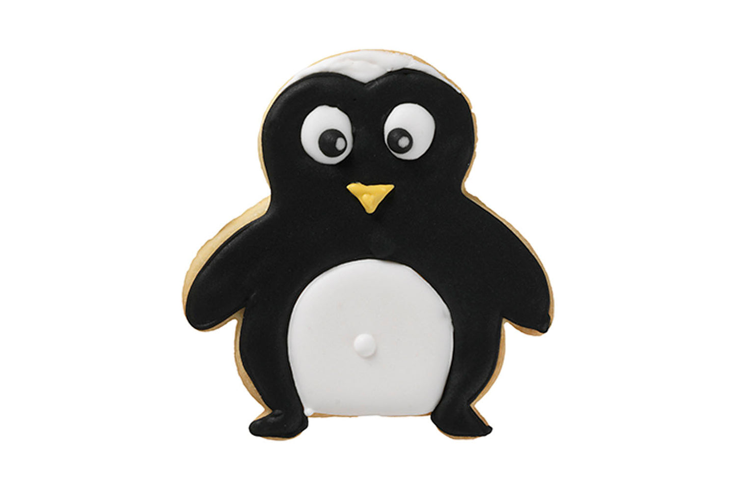 Ausstechform "Pinguin", Edelstahl, 6,5 cm, 5st
