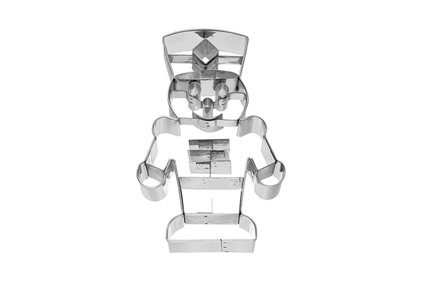 Ausstechform "Nussknacker", Edelstahl, 10 cm, 5st