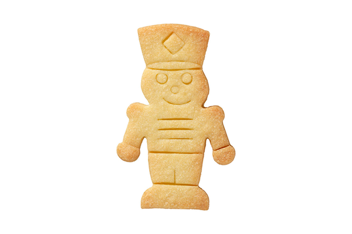 Ausstechform "Nussknacker", Edelstahl, 10 cm, 5st