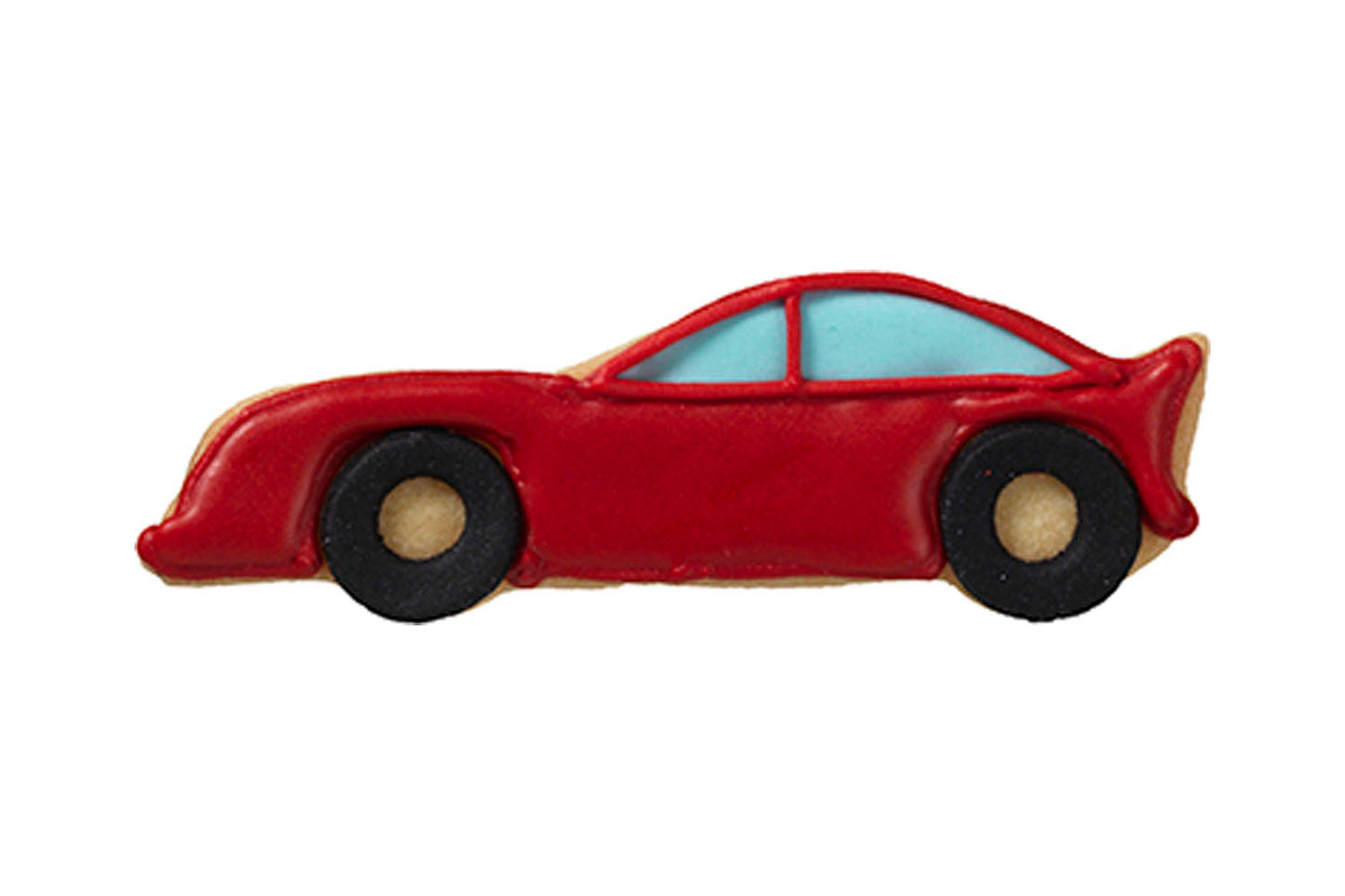 Ausstechform "Sportwagen", Edelstahl, 10 cm, 5st