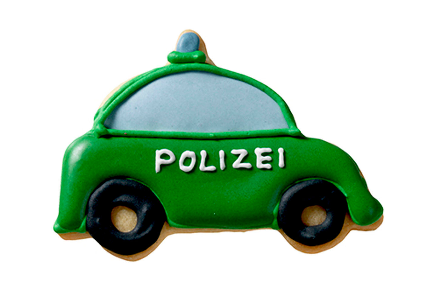 Ausstechform "Polizeiauto", Edelstahl, 7,5 cm, 5st