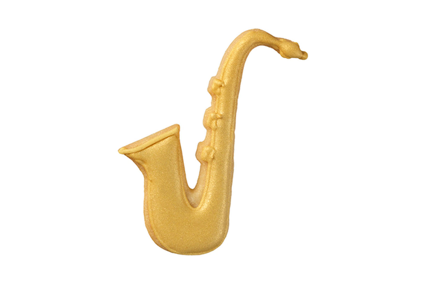 Ausstechform "Saxophon", Edelstahl, 8 cm, 5st