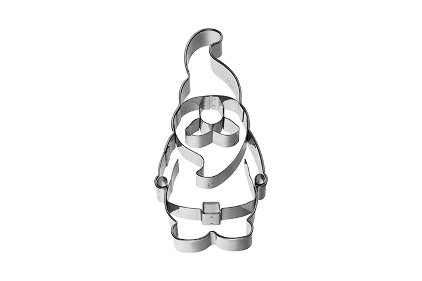 Ausstechform "Weihnachtswichtel", Edelstahl, 9 cm, 5st, 5st