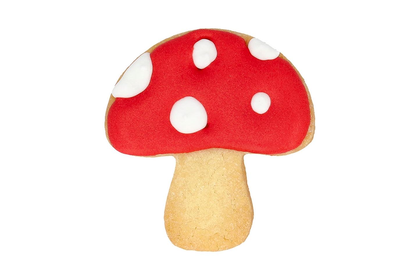 Ausstechform "Pilz", Edelstahl, 5,5 cm, 5st