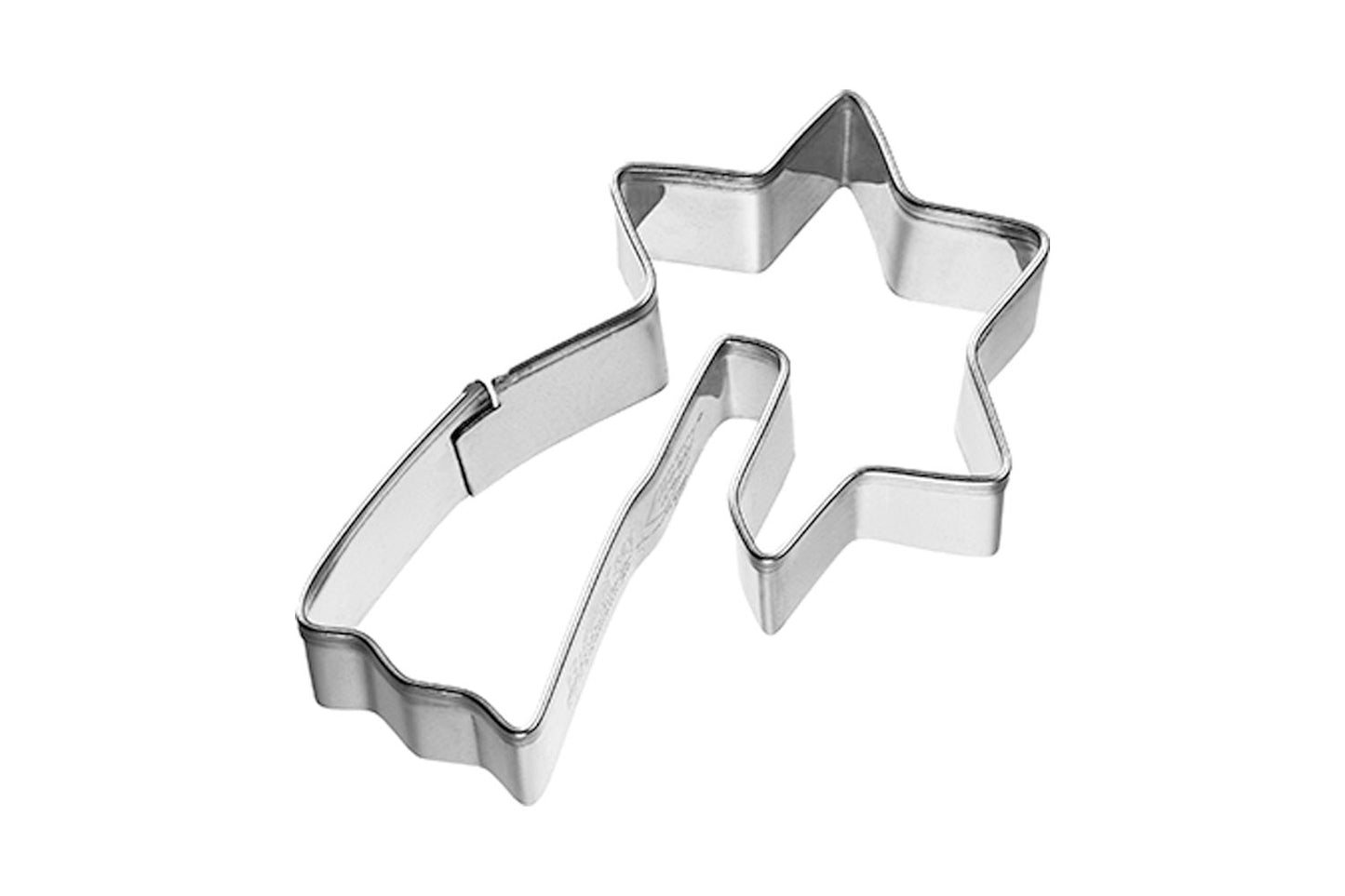 Ausstechform "V.I.P. Sternschnuppe", Edelstahl, 6,5 cm, 5st