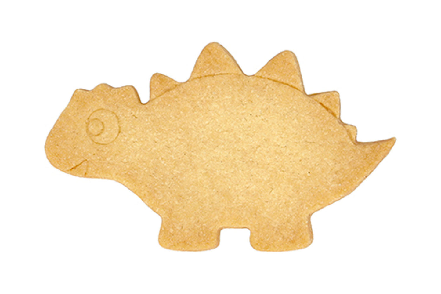 Ausstechform "Stegosaurus", Edelstahl, 10 cm, 5st