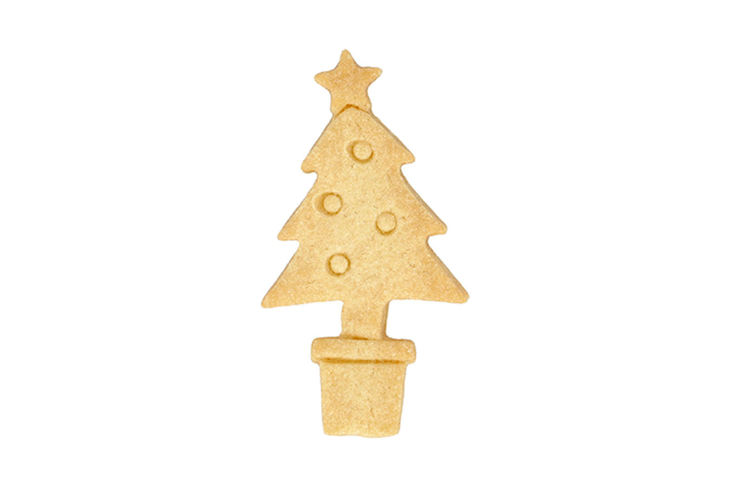 Ausstechform "Weihnachtsbaum", Edelstahl, 8,5 cm, 5st