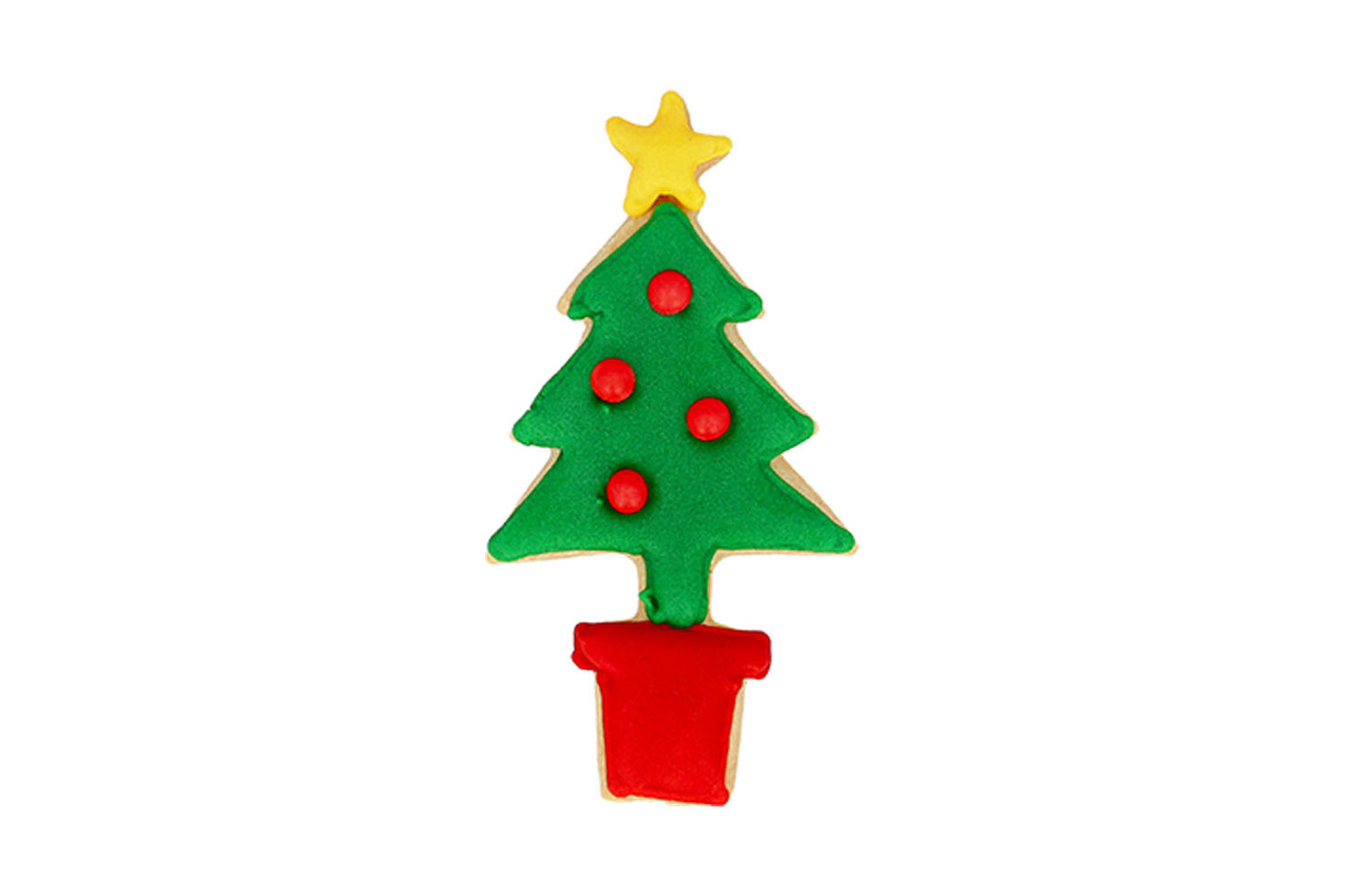 Ausstechform "Weihnachtsbaum", Edelstahl, 8,5 cm, 5st