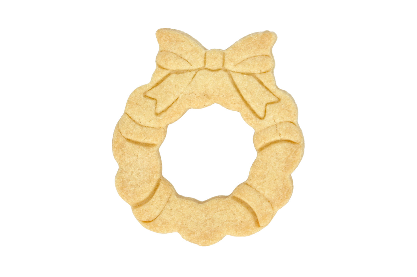 Ausstechform "Weihnachtskranz", 7,5 cm, Edelstahl, 5st