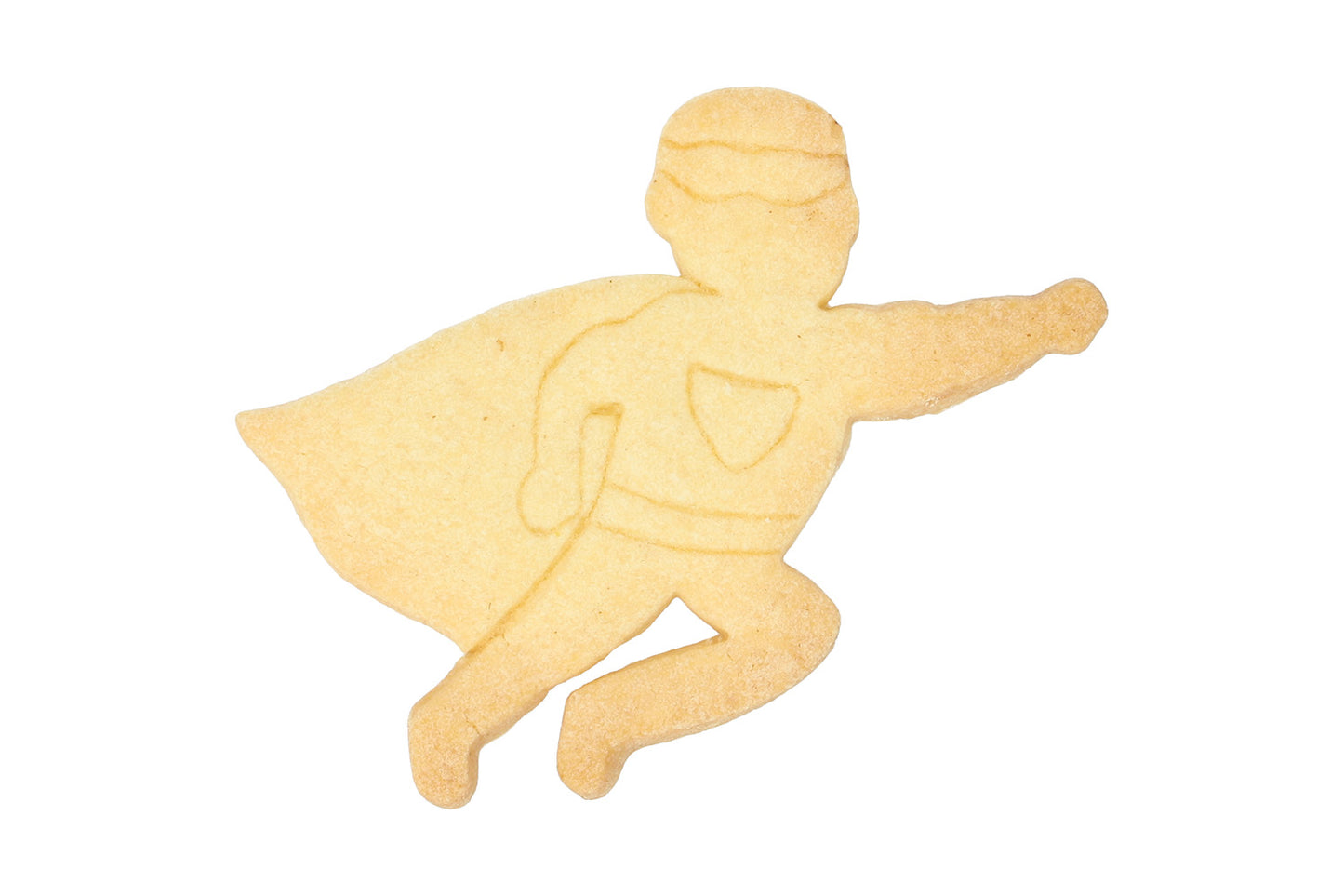 Ausstechform "Superheld", Edelstahl, 9 cm, 5st