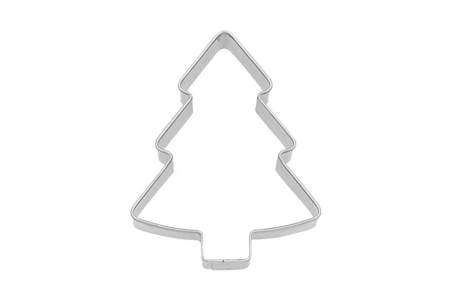Ausstechform "Tannenbaum", Edelstahl, 6 cm, 5st
