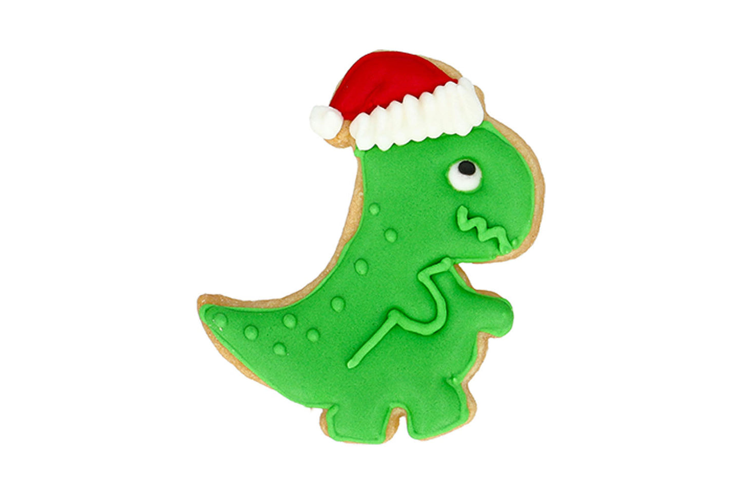 Ausstechform "Weihnachts-T-Rex", Edelstahl, 7 cm, 5st