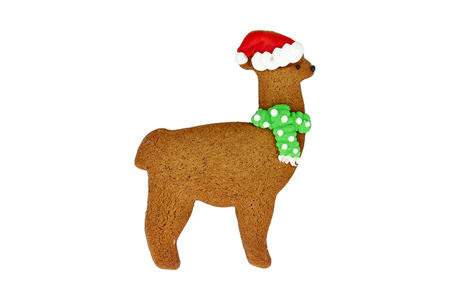 Ausstechform "Weihnachts-Lama", Edelstahl, 7,5 cm, 5st