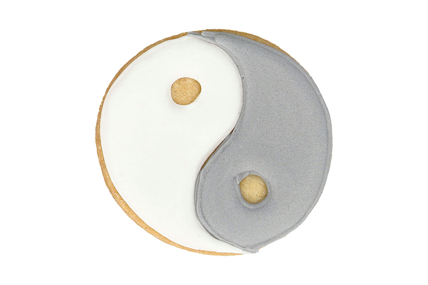 Ausstechform "Yin Yang", Edelstahl, 6 cm, 5st