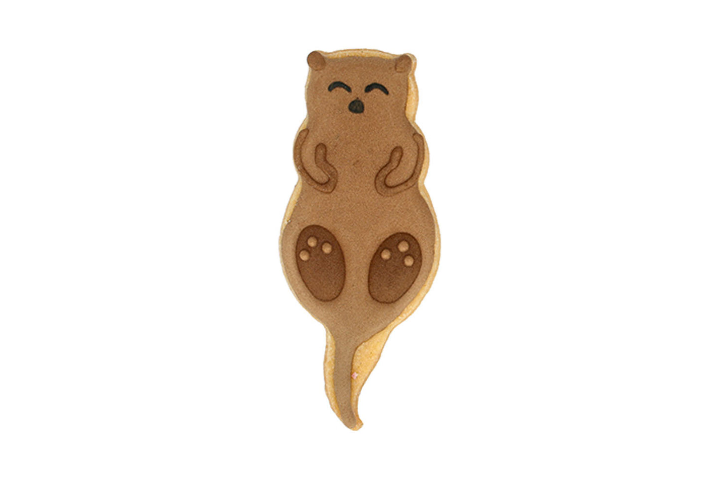 Ausstechform "Otter", Edelstahl, 9 cm, 5st