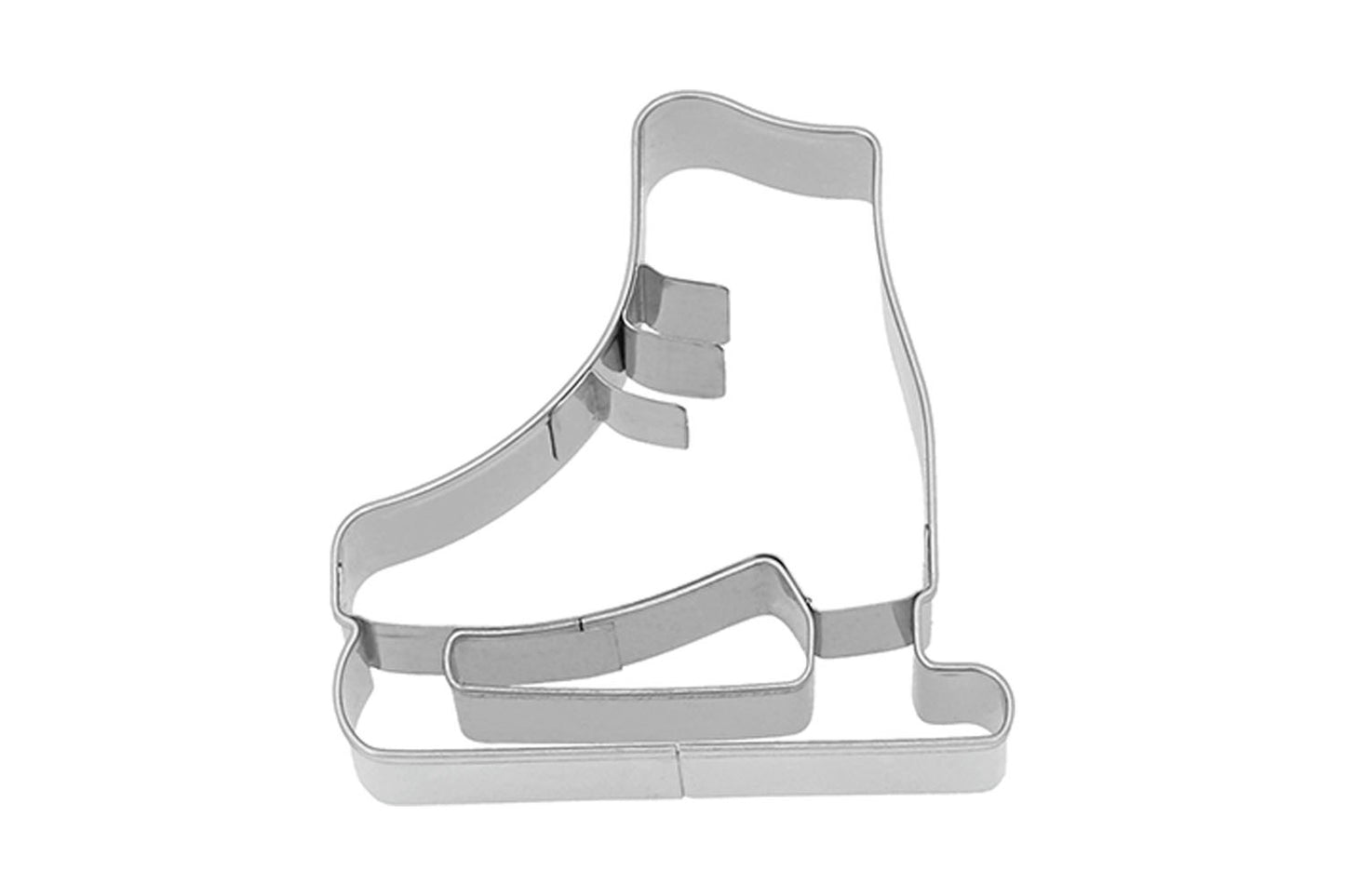 Ausstechform "Schlittschuh", Edelstahl, 6 cm, 5st