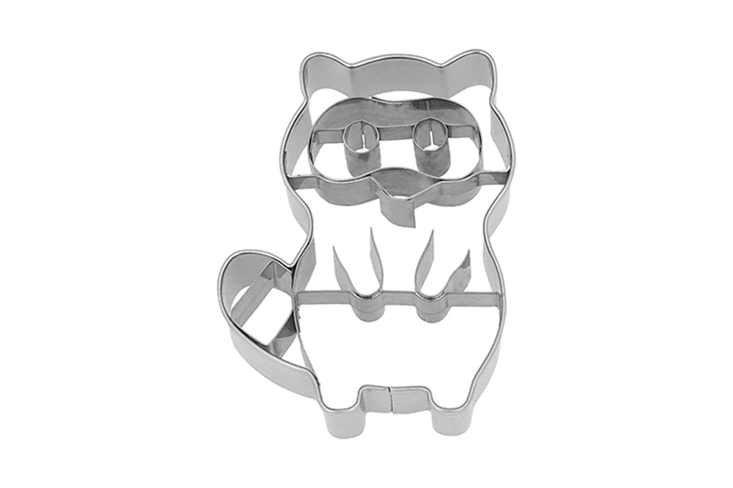 Ausstechform "Waschbär", Edelstahl, 7 cm, 5st