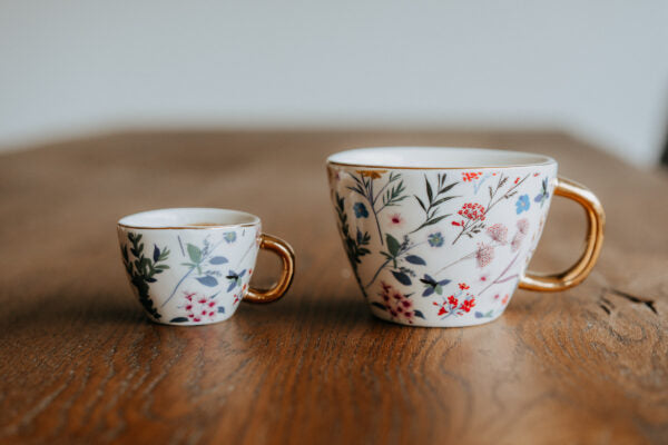 Tasse "Fleurisse", floral, div. Grössen