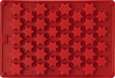 Zimtsternchenform “Little Christmas”, Silikon, 38 x 26 cm