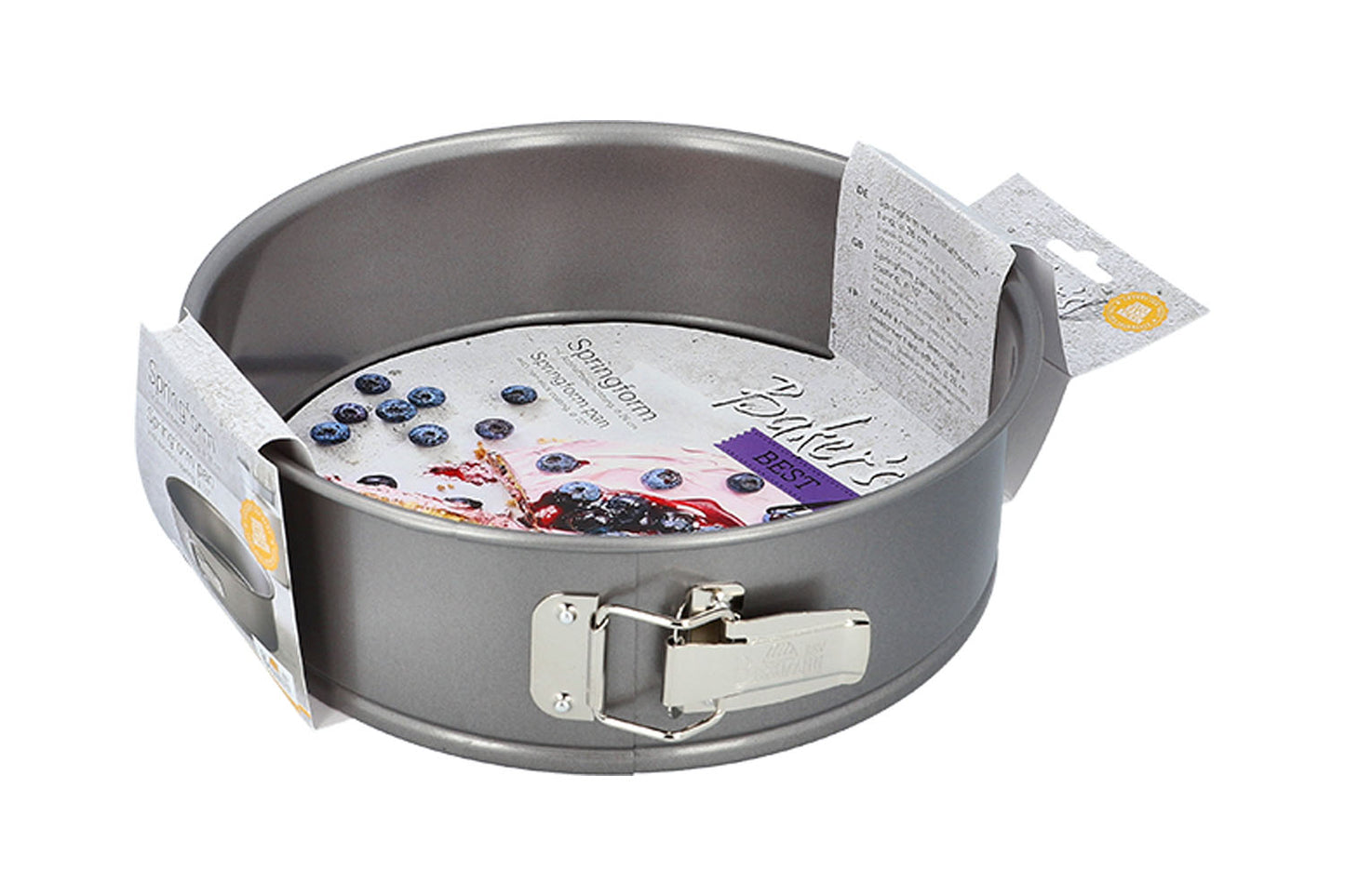 Bakers Best, Springform, Ø 26 cm, grau