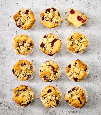 Bakers Best, Muffinform, Ø 7 cm, 35,5 x 27 cm, grau