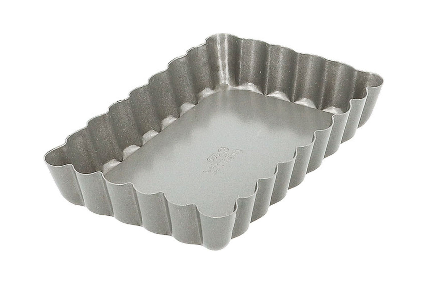 Bakers Best, Mini-Tarteform, 13 x 8 cm, grau