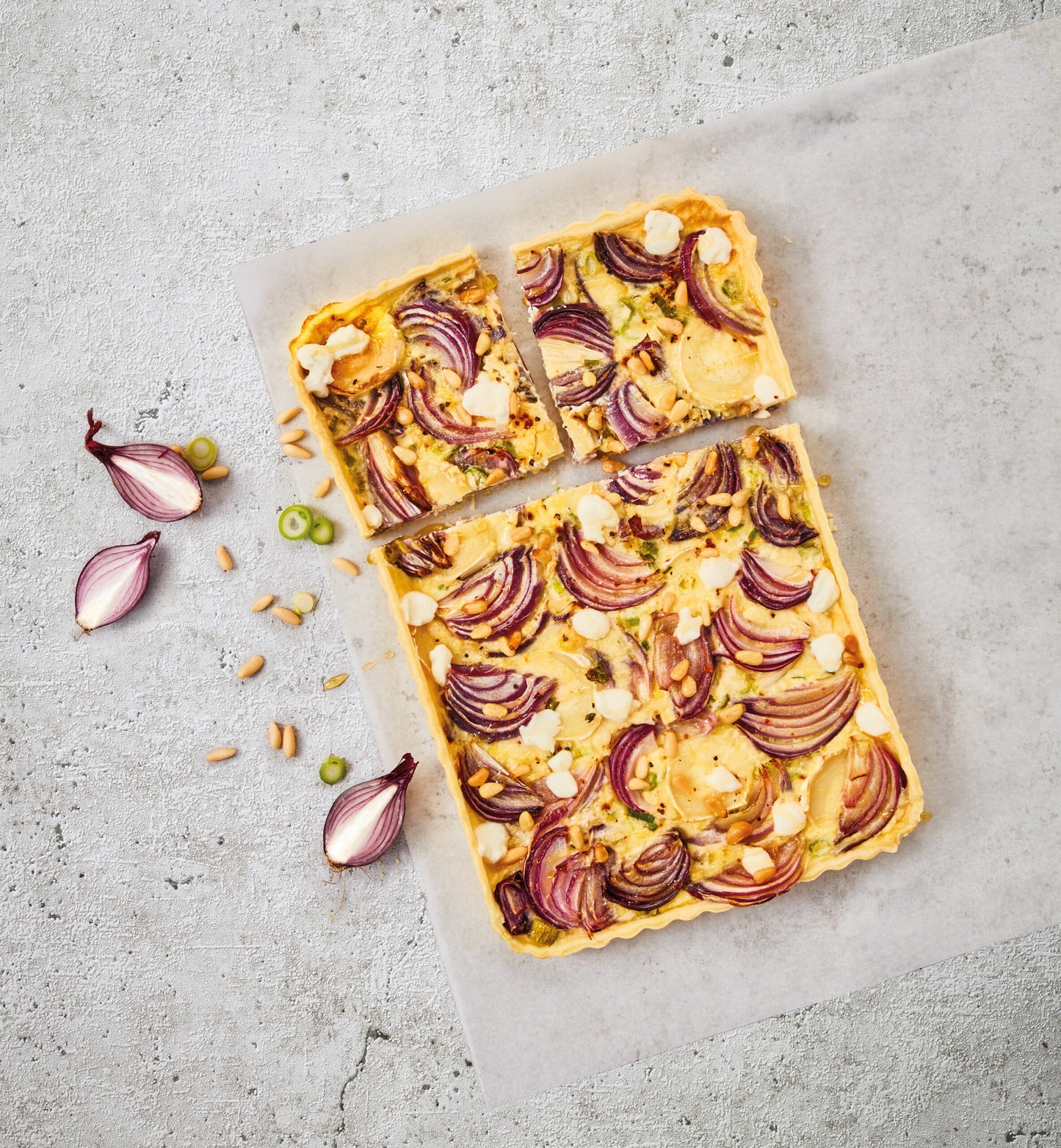 Bakers Best, Quiche- & Tarteform, 32 x 22 cm, grau