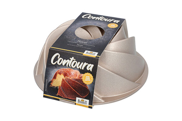 Contoura, Novel, 24 cm, Aluguss Gugelhupfform, mit Antihaftbeschichtung