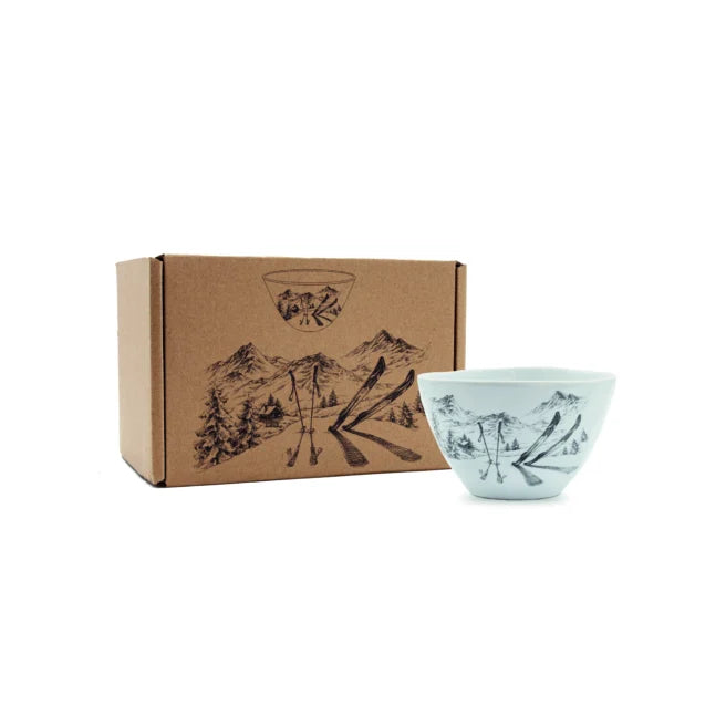 À Table – Schale Ski Weiss