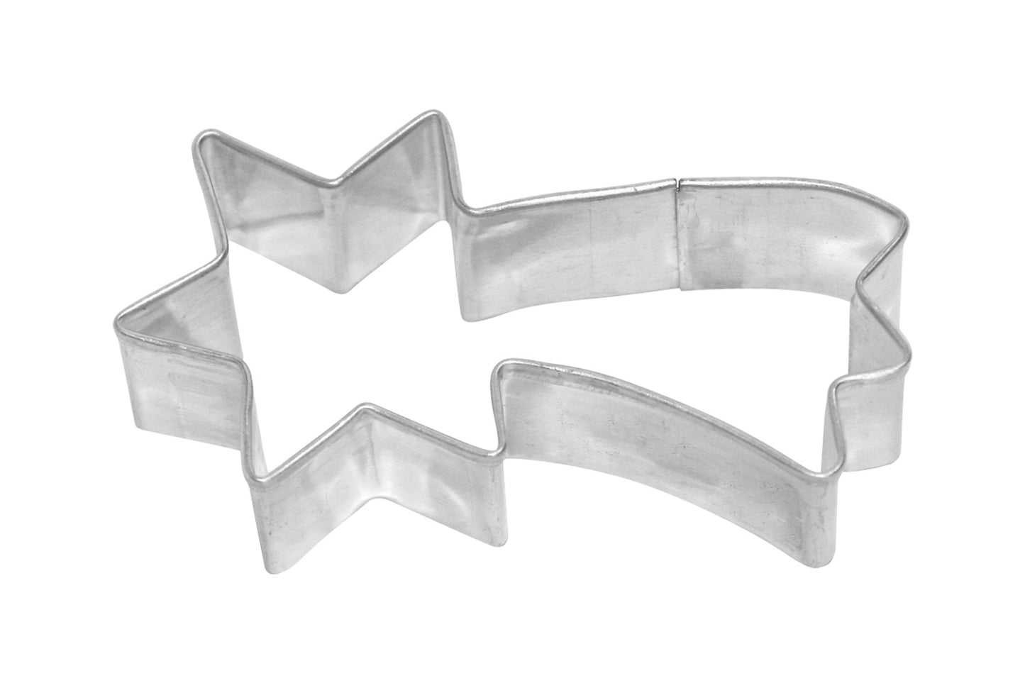 Ausstechform "Komet", Weissblech, 5.5 cm. 5st