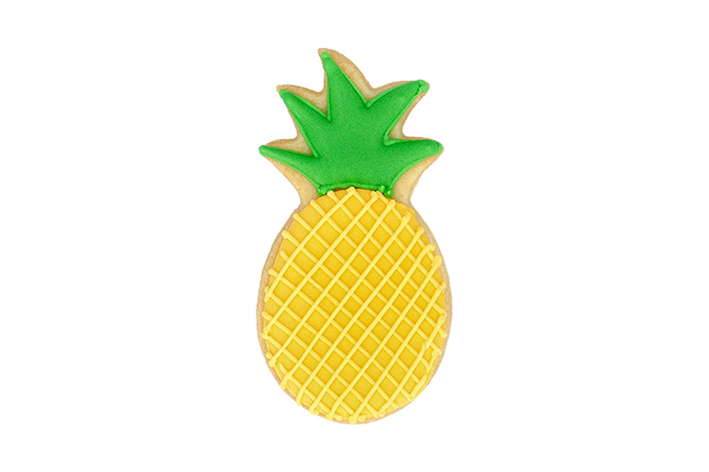 Ausstechform "Ananas", Edelstahl, 9 cm, 5st