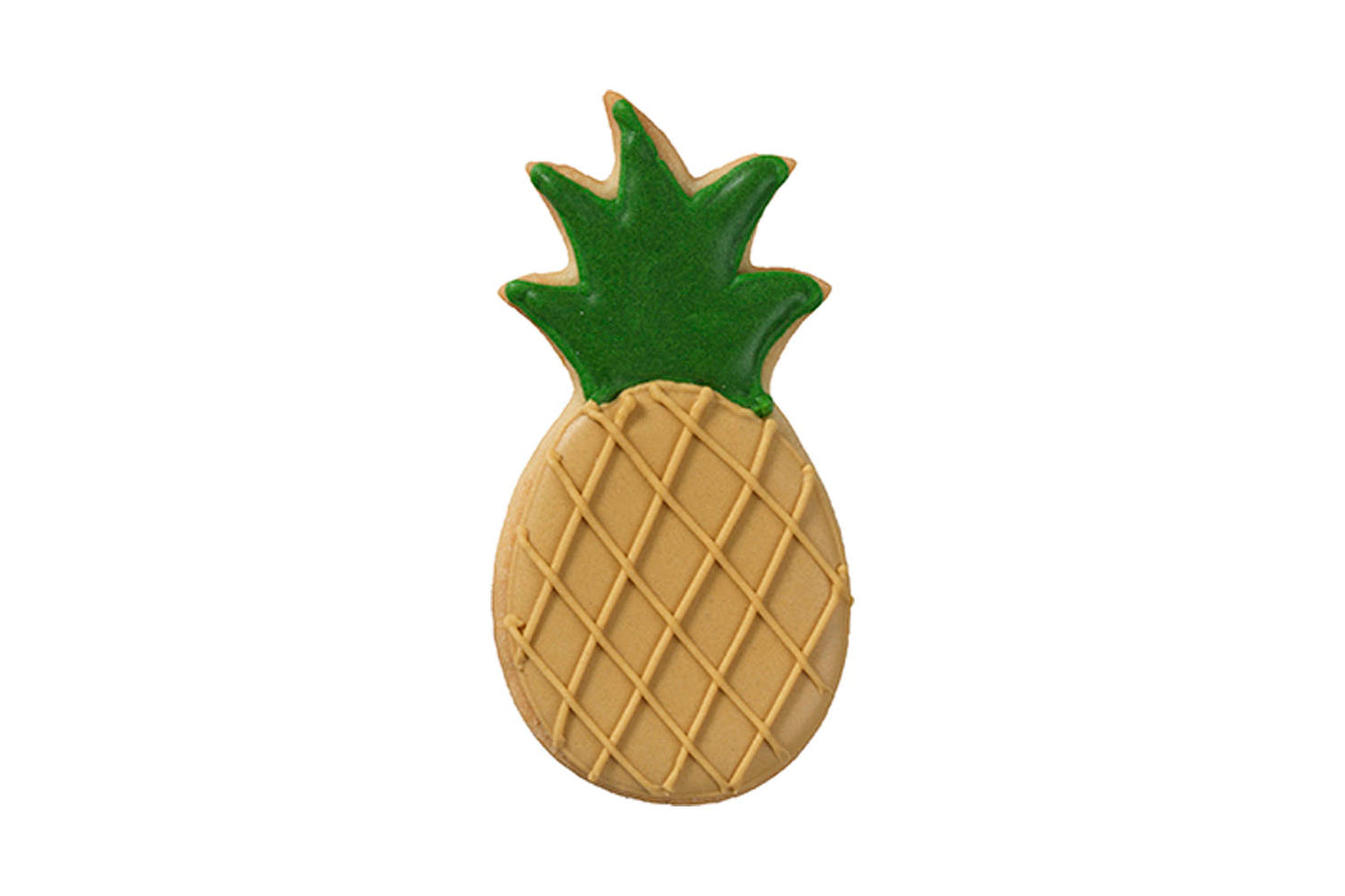 Ausstechform "Ananas", Edelstahl, 9 cm, 5st