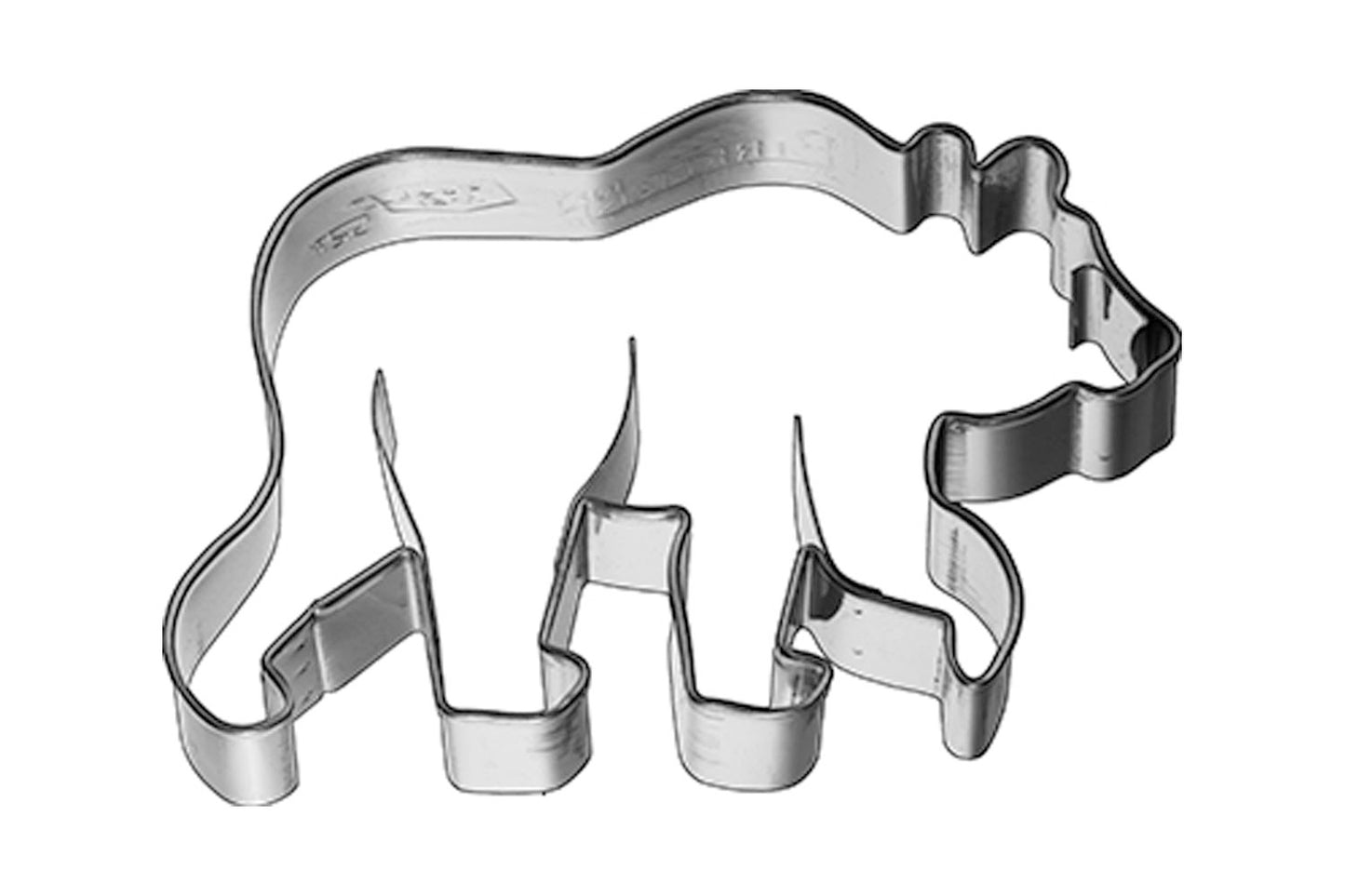 Ausstechform "Bär", Edelstahl, 8,5 cm, 5st