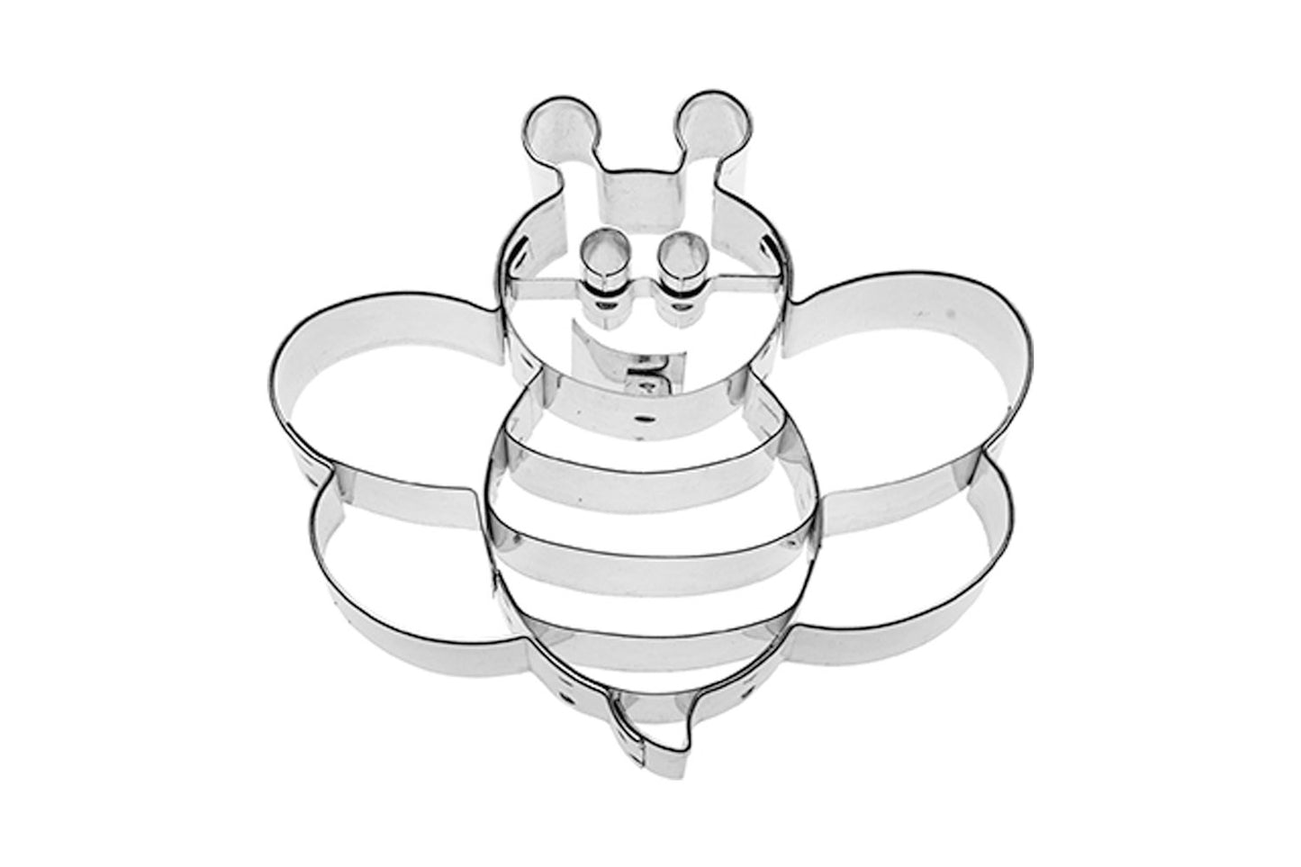 Ausstechform "Bienchen", Edelstahl, 9,2 cm, 5st