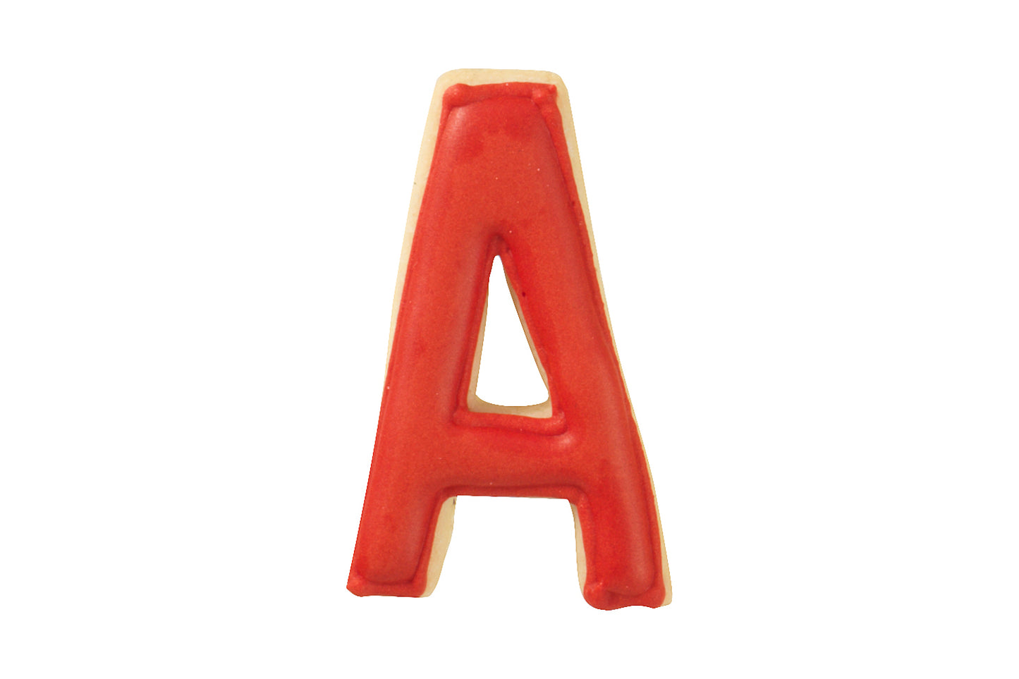 Ausstechform "Alphabet", Edelstahl, 6 cm, 5st je Sorte