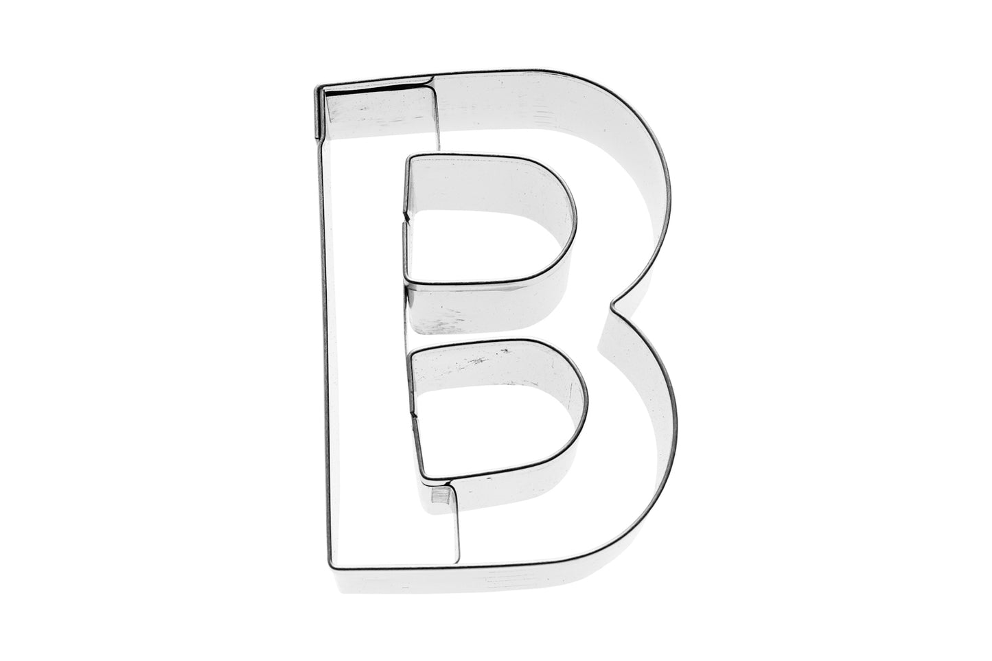 Ausstechform "Alphabet", Edelstahl, 6 cm, 5st je Sorte