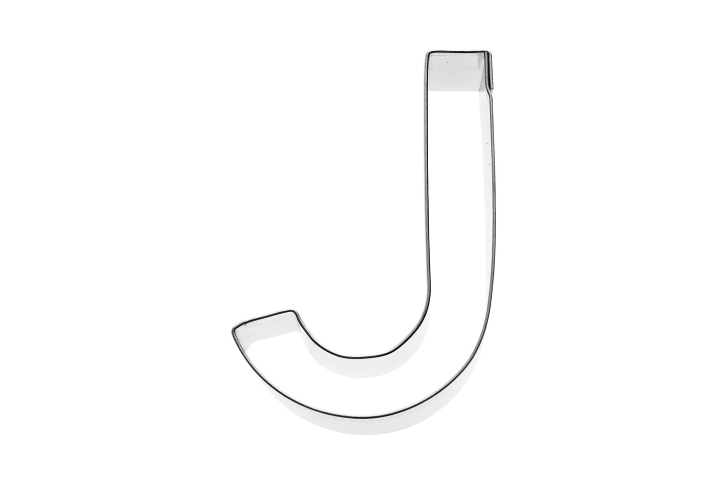 Ausstechform "Alphabet", Edelstahl, 6 cm, 5st je Sorte