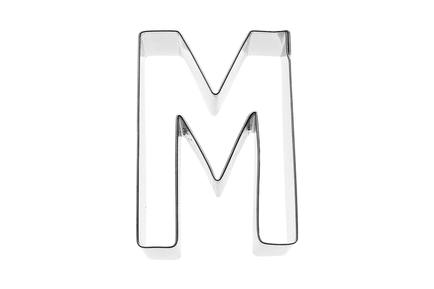 Ausstechform "Alphabet", Edelstahl, 6 cm, 5st je Sorte