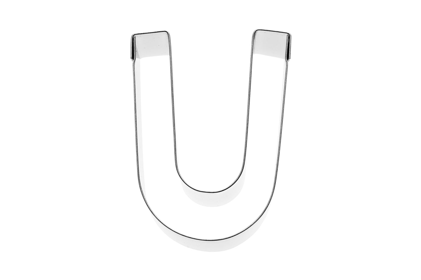 Ausstechform "Alphabet", Edelstahl, 6 cm, 5st je Sorte