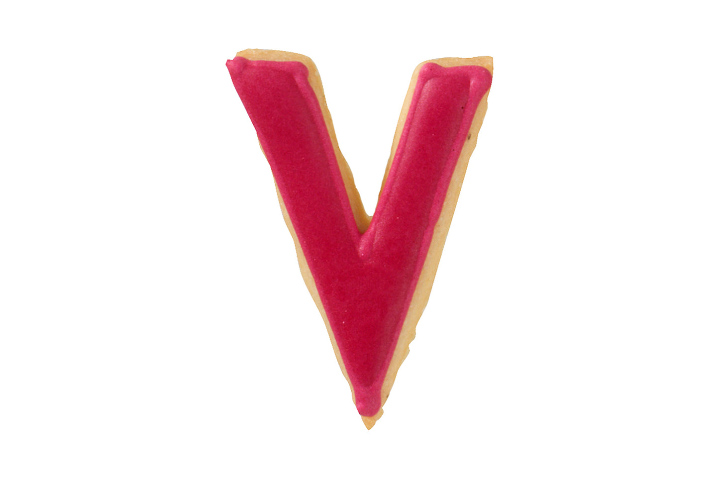 Ausstechform "Alphabet", Edelstahl, 6 cm, 5st je Sorte