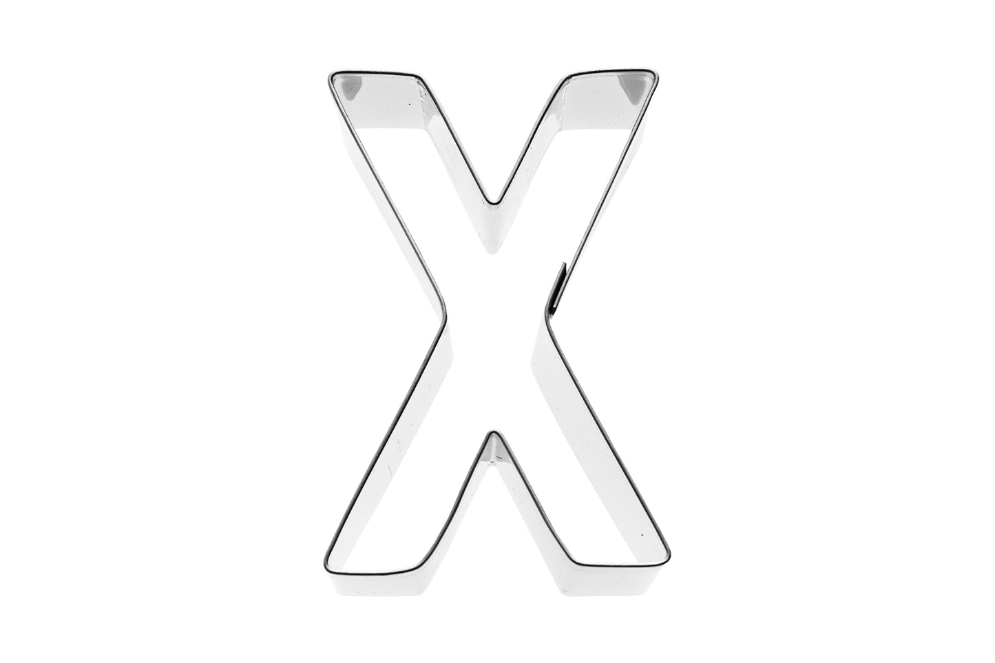 Ausstechform "Alphabet", Edelstahl, 6 cm, 5st je Sorte