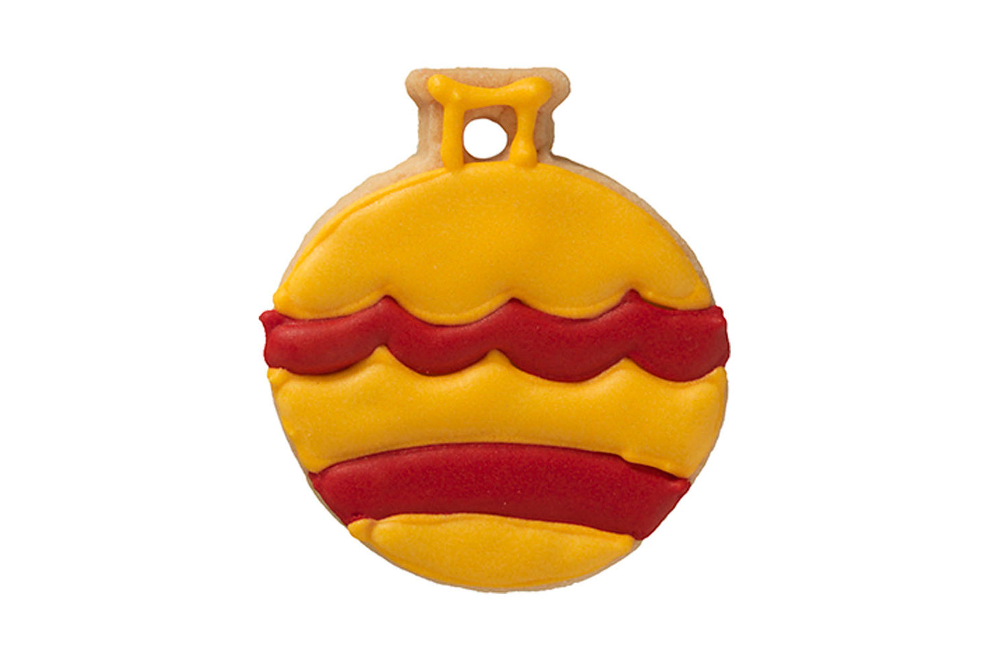 Ausstechform "Christbaumkugel", Edelstahl, 6,5 cm. 5st