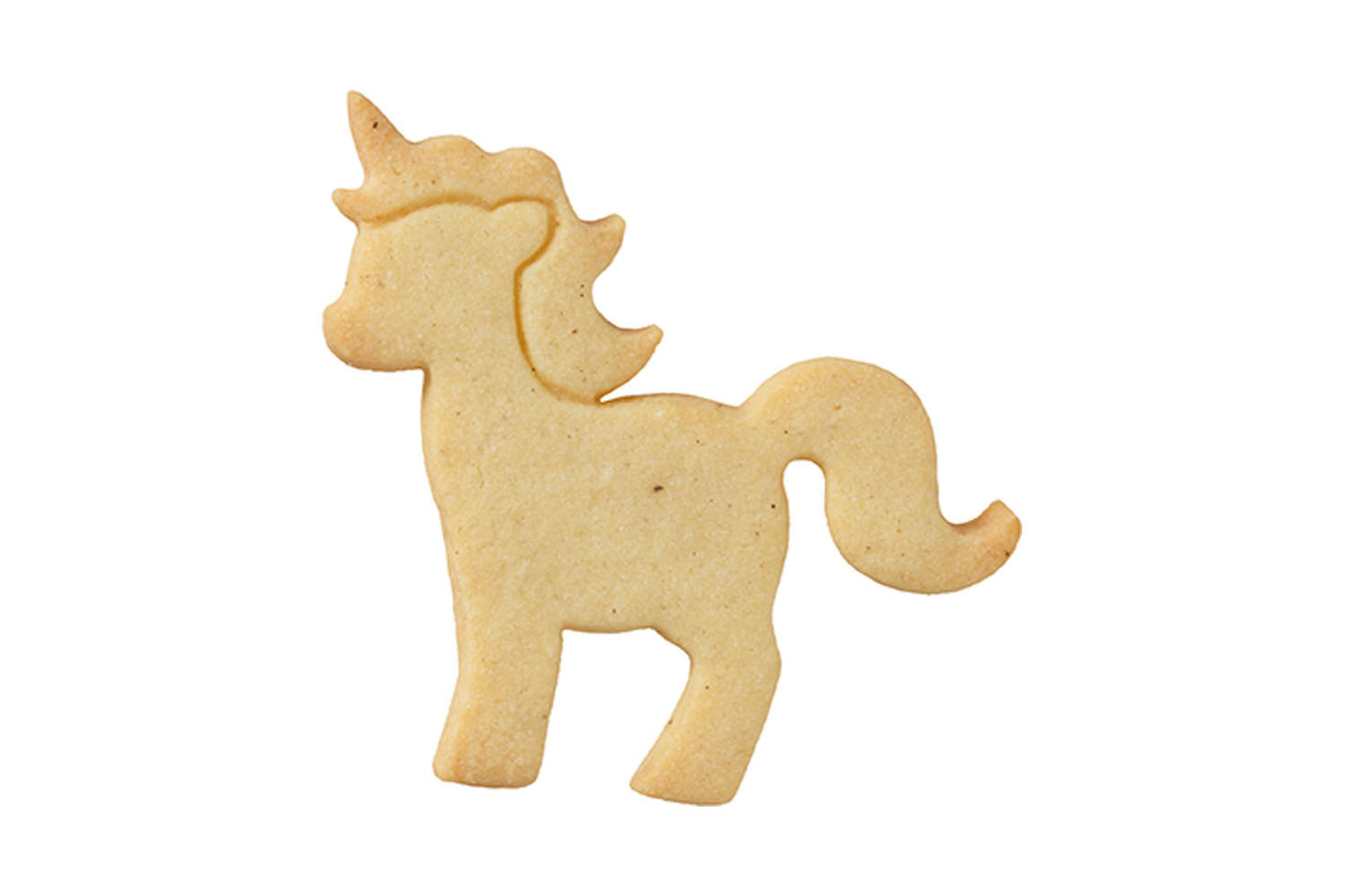 Ausstechform "Einhorn", Edelstahl, 8,5 cm, 5st