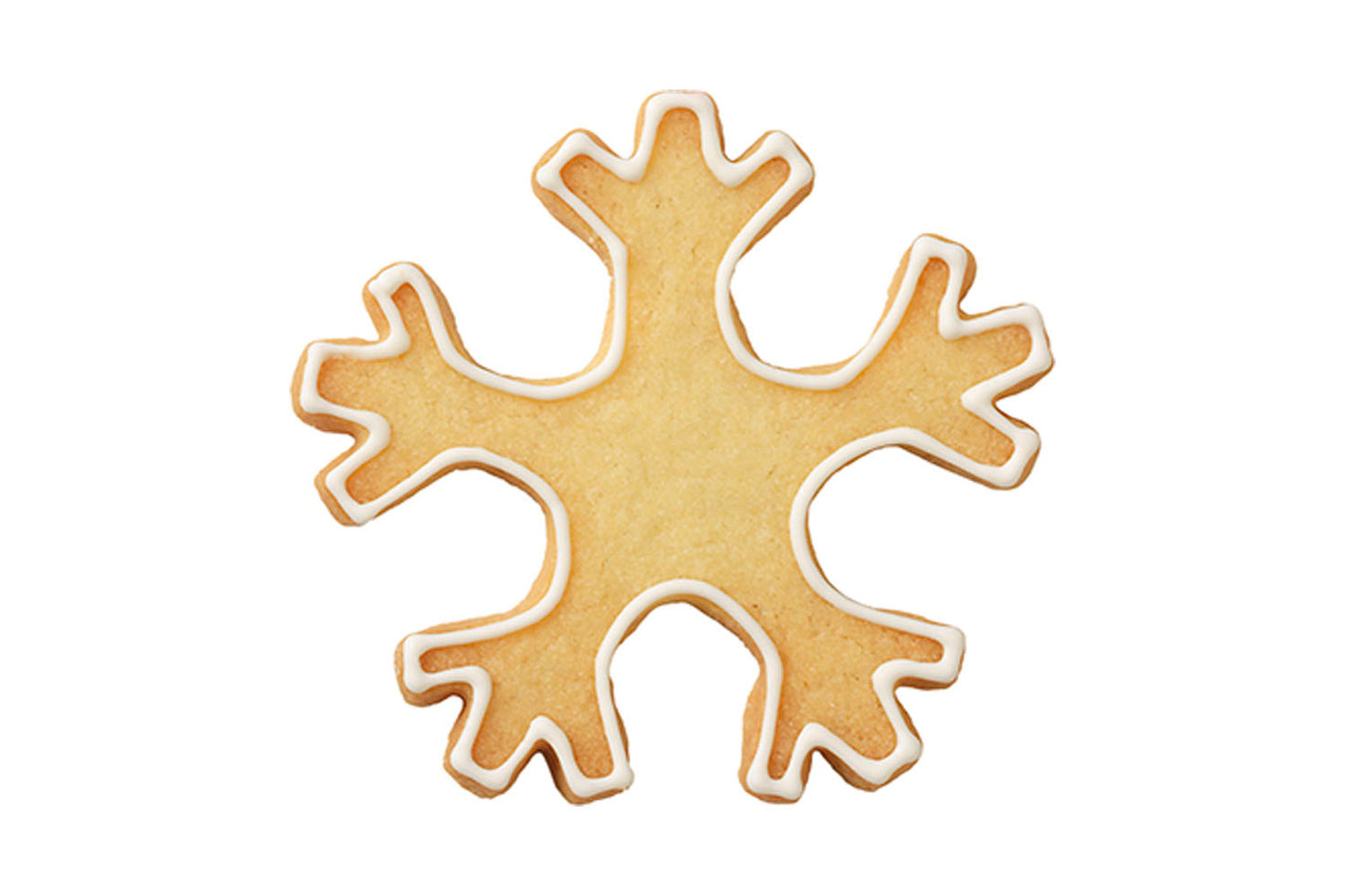 Ausstechform "Eiskristall", Edelstahl, 8 cm. 5st