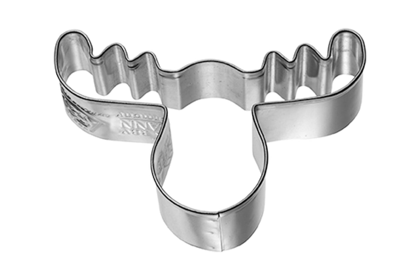 Ausstechform "Elchkopf", Edelstahl, 7 cm. 5st