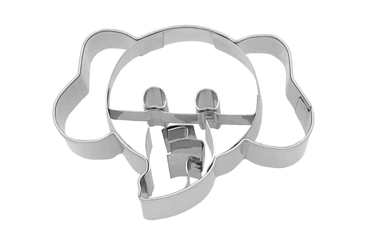 Ausstechform "Elefantenkopf", Edelstahl, 7 cm, 5st